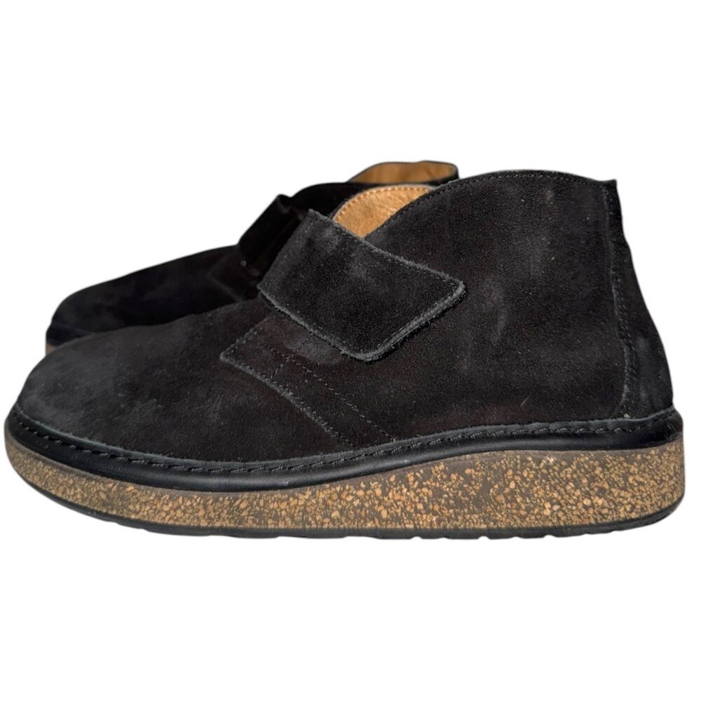 BIRKENSTOCK Milton HL Kids Suede Desert Boot Strap Ankle Bootie 33 US 2 Chukka